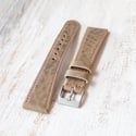 20mm 40’s Style Watch Strap  - Missouri Grigio