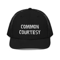 Image 1 of Common Courtesy Trucker Cap