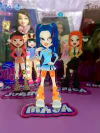 Image 3 of  xg 'something ain't right' bratz-inspired standee. (rap line)