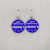 Claire's Lobotomy Earrings