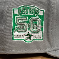 Image 2 of New Houston Astros "Space Pack" Fitted Size 7 3/8