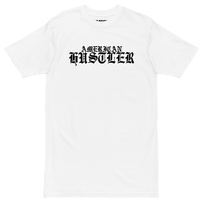 Men’s American Hustler premium heavyweight tee
