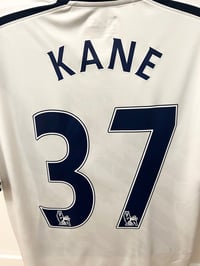 Image 5 of Tottenham Hotspur “KANE 37” 2013/14 Home Shirt + PL patches (L)