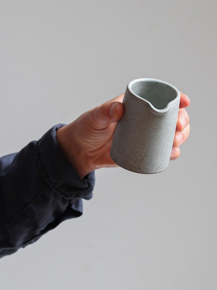 Image of small jug in frost