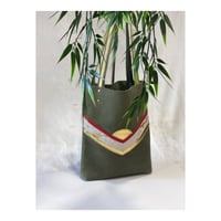 Image 3 of Cabas Galina ⭐️ Vert Sauge