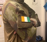 Image 3 of Irish flag PVC patch