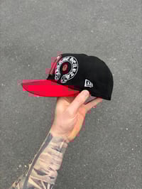 Image 4 of SHOP MULTI TONE GREEN BRIM MEXICO BASEBALL CUSTOM FITTED CAP