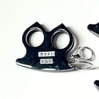 Image 1 of Dyke Fag Keychain