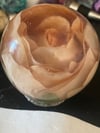 Pale Peach Rose Paper Weight