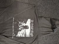 Image 2 of Attenborough grey hoodie size XL