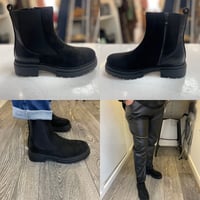 Chunky Ankle Boots (Suede)
