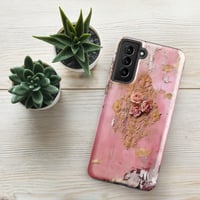 Image 21 of Pastel Pink Tattered Texture Rose Gold Goth Lolita Kawaii Inspired Tough case for Samsung®