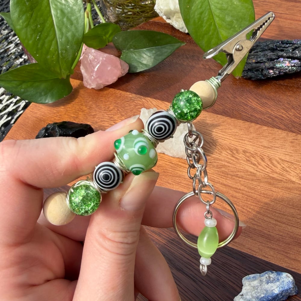 Image of infused clip keychain