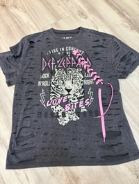 Small def leopard lace destroyed