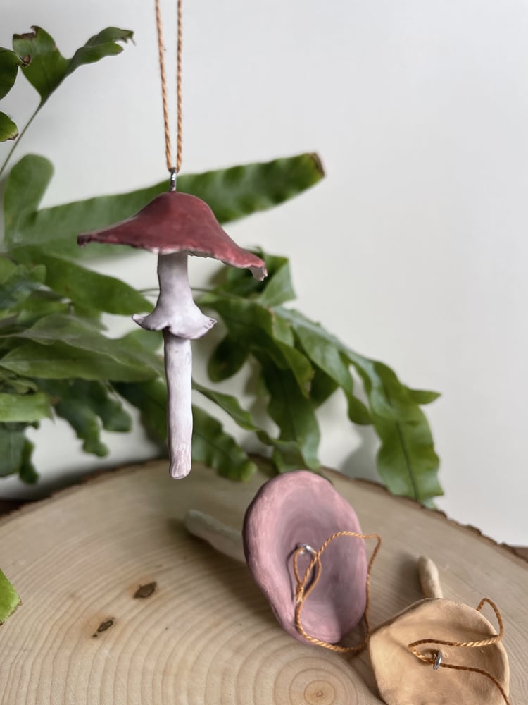 Image of Mushroom ornament set