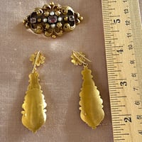 Image 3 of FRENCH EARRING & BROOCH SET