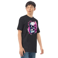 Image 16 of Watercolor skull 4 Men’s premium heavyweight tee