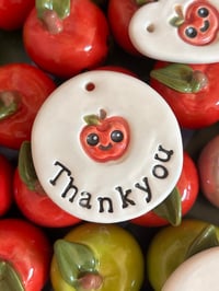 Image 2 of “Thankyou” apple tag 