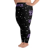 Image 3 of Yeah, I'm Fancy 2 Plus-Size Leggings 