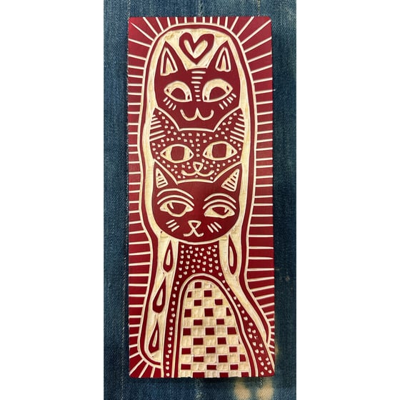 Image of Deep Red Cat Moods