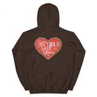 Image 8 of HOT GIRLS HAVE HEART HOODIE - CHEETAH