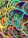 Zoinks Bro Holographic Stickers 