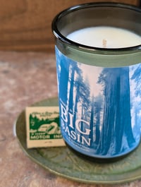 Image 3 of Recycled Glass - Juniper/Cypress Soy Wax Candle