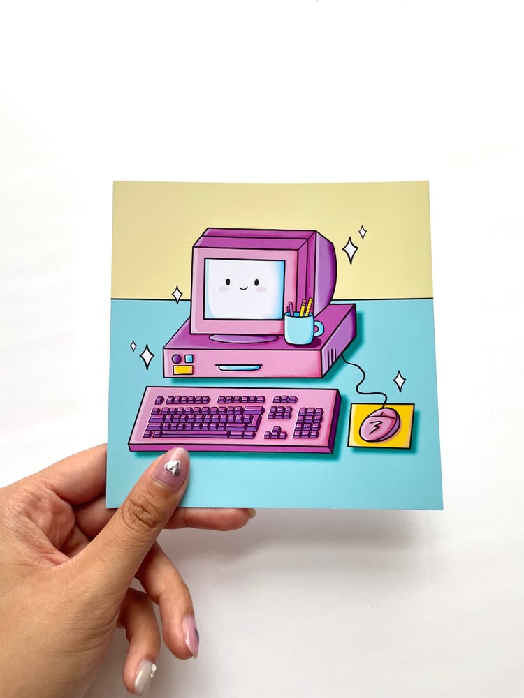 Image of Computer PC mini Art Print