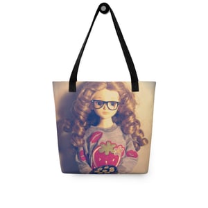 Image of eating sushi Tote bag