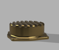 Image 1 of  Brass Finned Carb Tops Honda Shadow