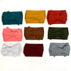 Girl head wrap bows 10 pieces 