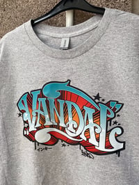 Image 2 of Vandal Font Tee