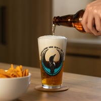 Image 1 of Shaker pint glass - 'Ope Rebel Loon