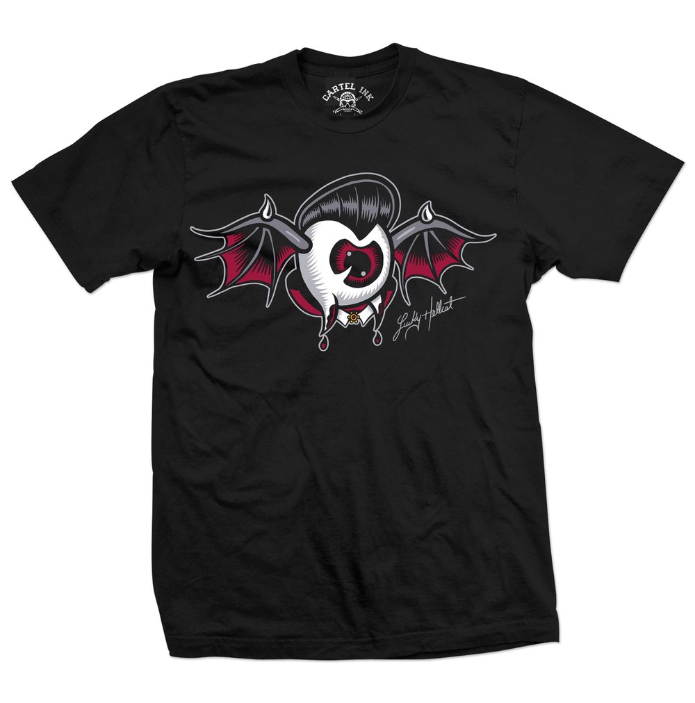 Mens Dracula Eyeball T-shirt 