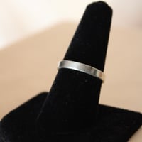 Image 2 of Simple Silver band (9)