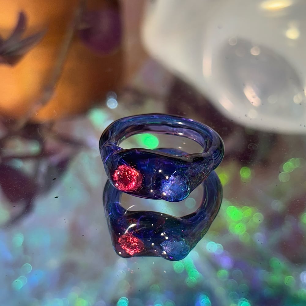 Image of matrix frog ring