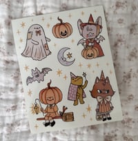 Image 1 of Halloween Stickersheet