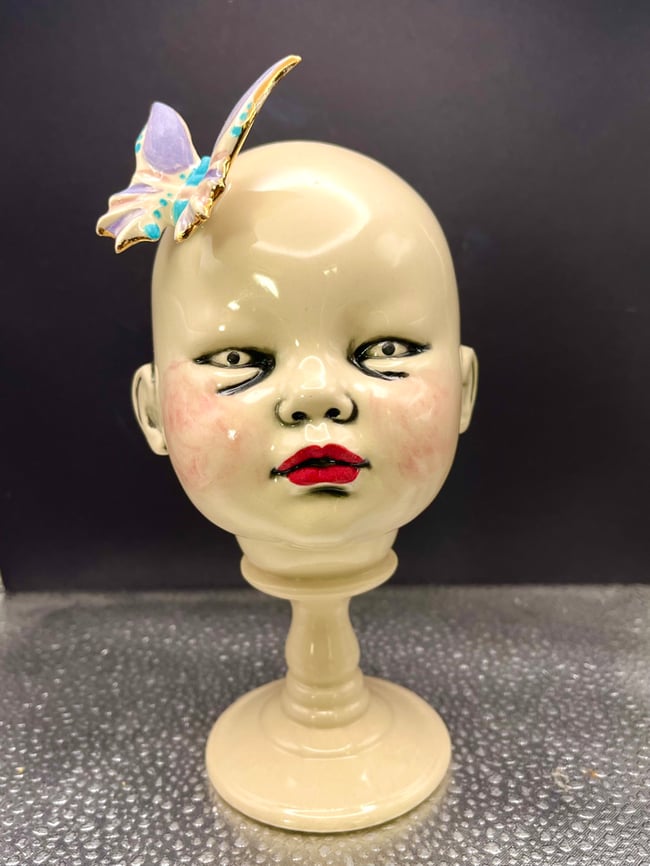 Butterfly Baby on Pedestal