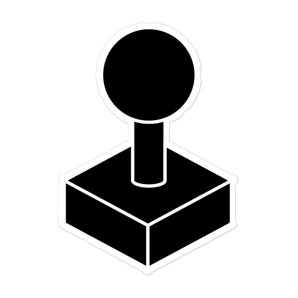 BLACK LOGO STICKER