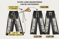 Image 3 of “NOIR  VIB3Z” OVERSIZED SWEATS