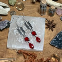 Image 2 of Dripping Blade Earrings 