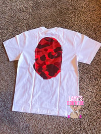 Image 2 of Red Bape Shirt