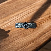 Image 3 of Dice Sterling Silver Barrette