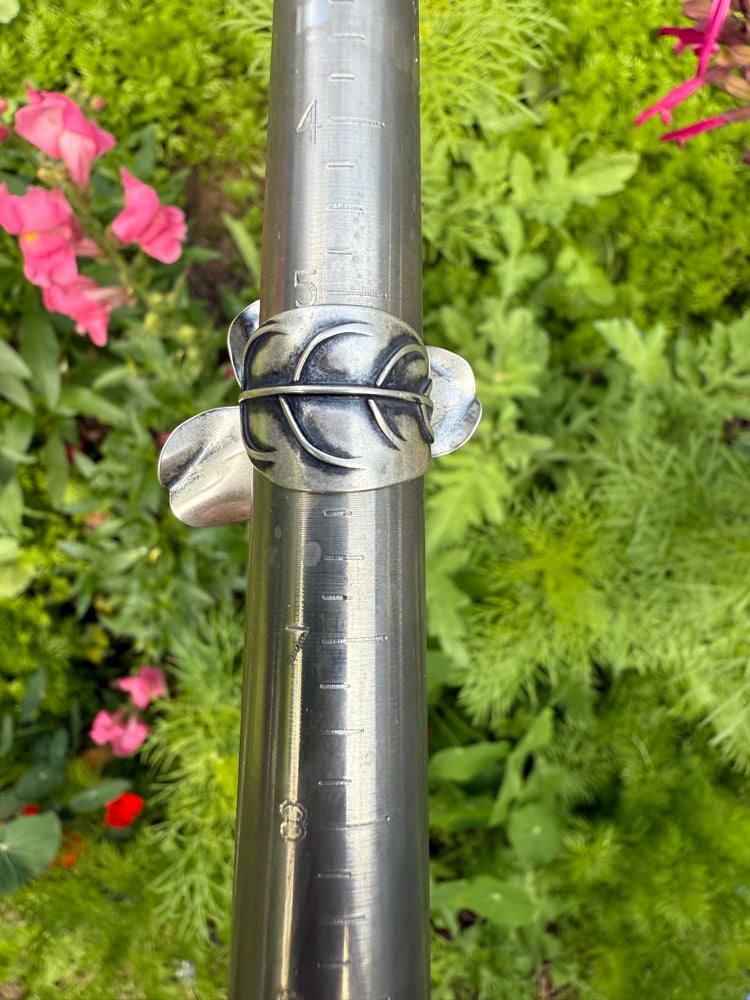 Image of Dogwood With Leaf Band Ring