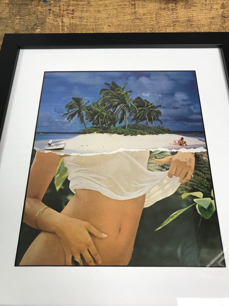 Image of BREEZE FRAMED ORIGINAL ART