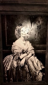 Image 6 of ‘ANGEL OF DEATH’ 48 x 36” - [ Unique Print - { 1/1 } ] Hand Embellished Museum Archival Print