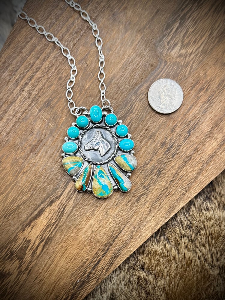 Image of Royston & Campitos Horse Necklace