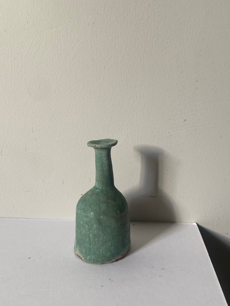 Minature Bottle with fluted neck
