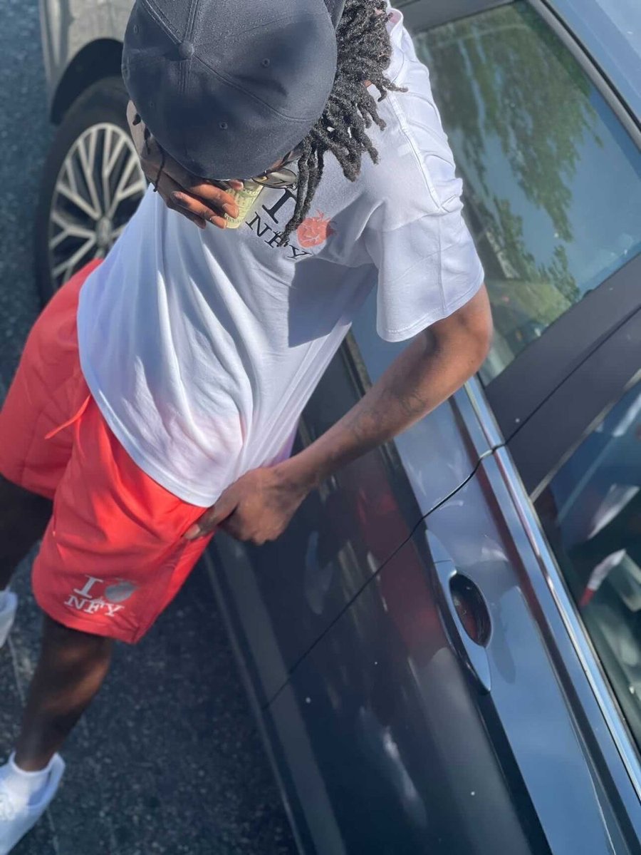 Image of I 🧡 NFY Tee (Peach Heart Logo)