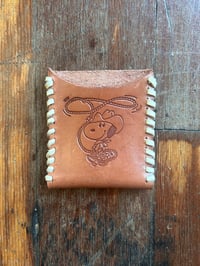 Image 1 of Snoopy Card Holder (White Lace) 